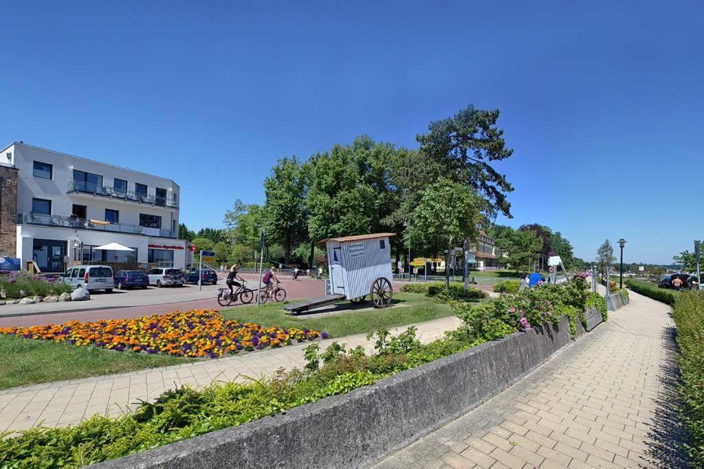 Feriendomizil Strandblick Feriendomizil Strandblick Appartement 2 Meersonne 하프크루그 외부 사진