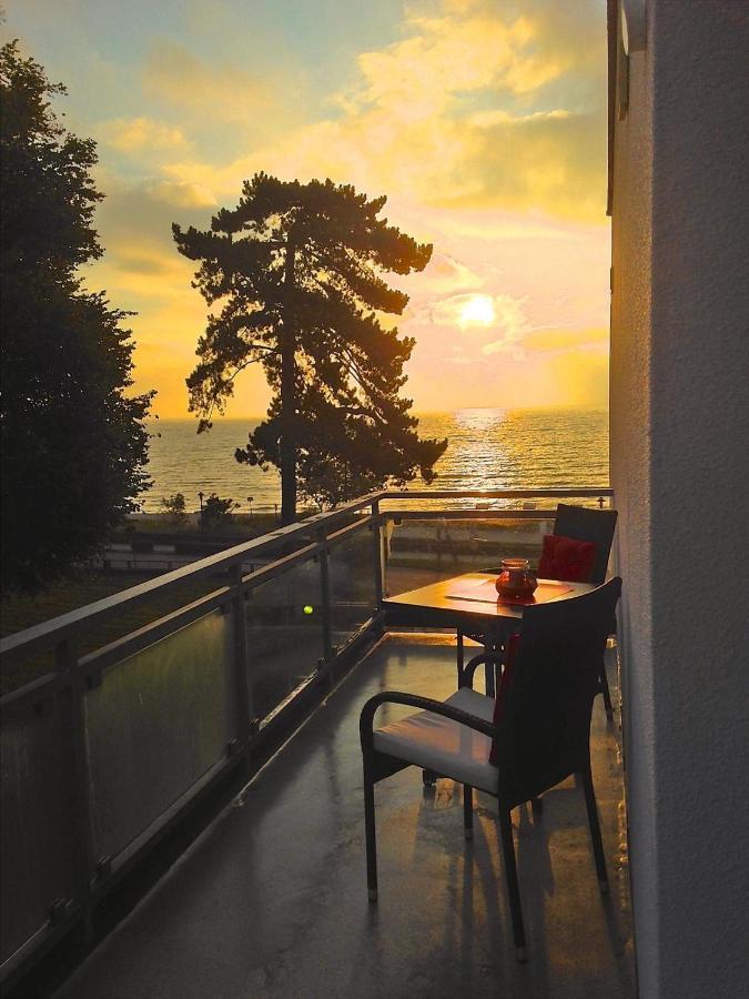 Feriendomizil Strandblick Feriendomizil Strandblick Appartement 2 Meersonne 하프크루그 외부 사진
