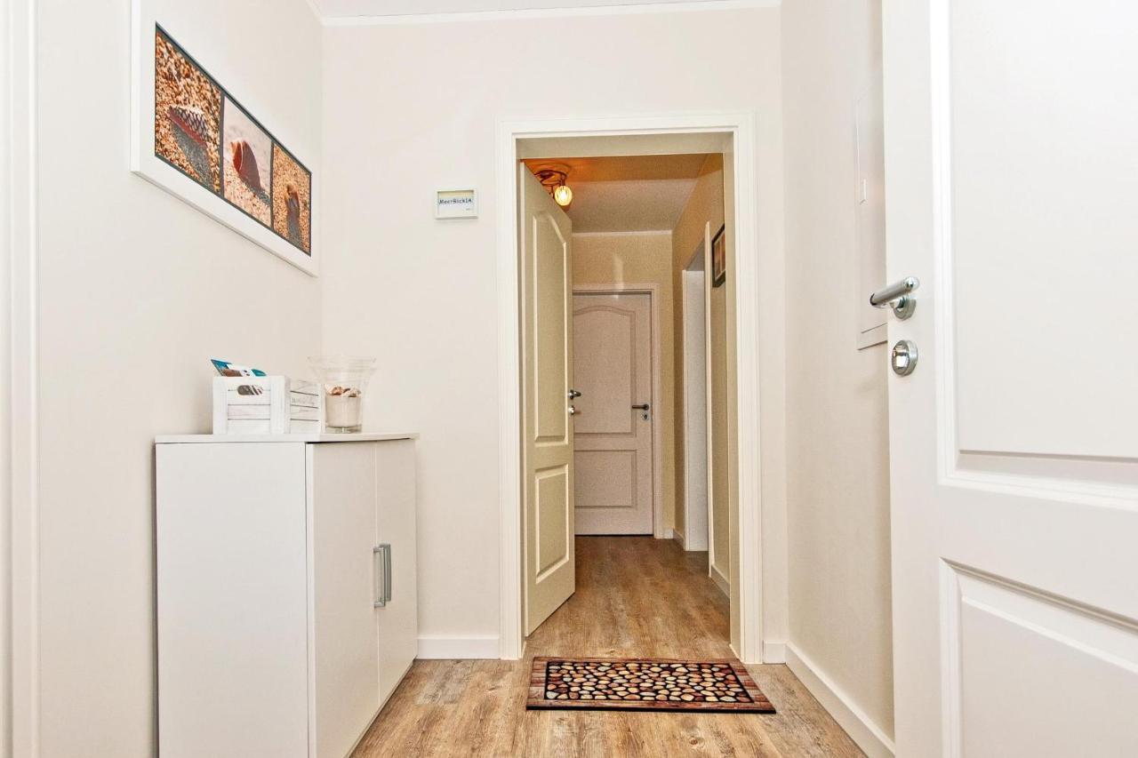 Feriendomizil Strandblick Feriendomizil Strandblick Appartement 2 Meersonne 하프크루그 외부 사진